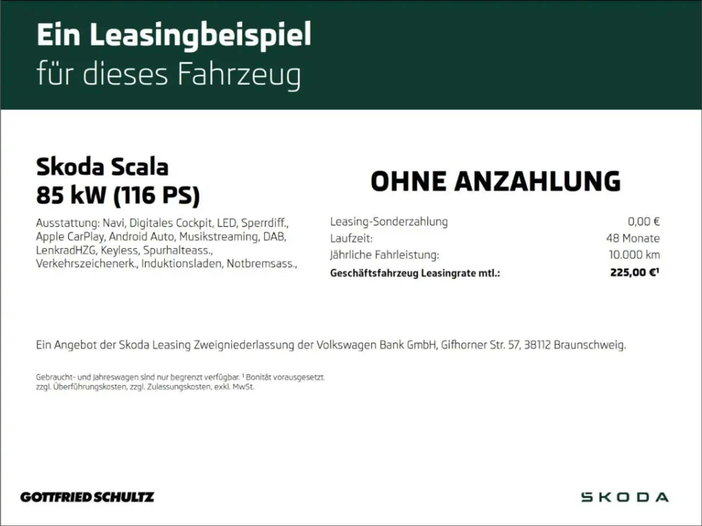 Skoda Scala Tour 1 0 TSI Navi LED PDC Schwarz - 2