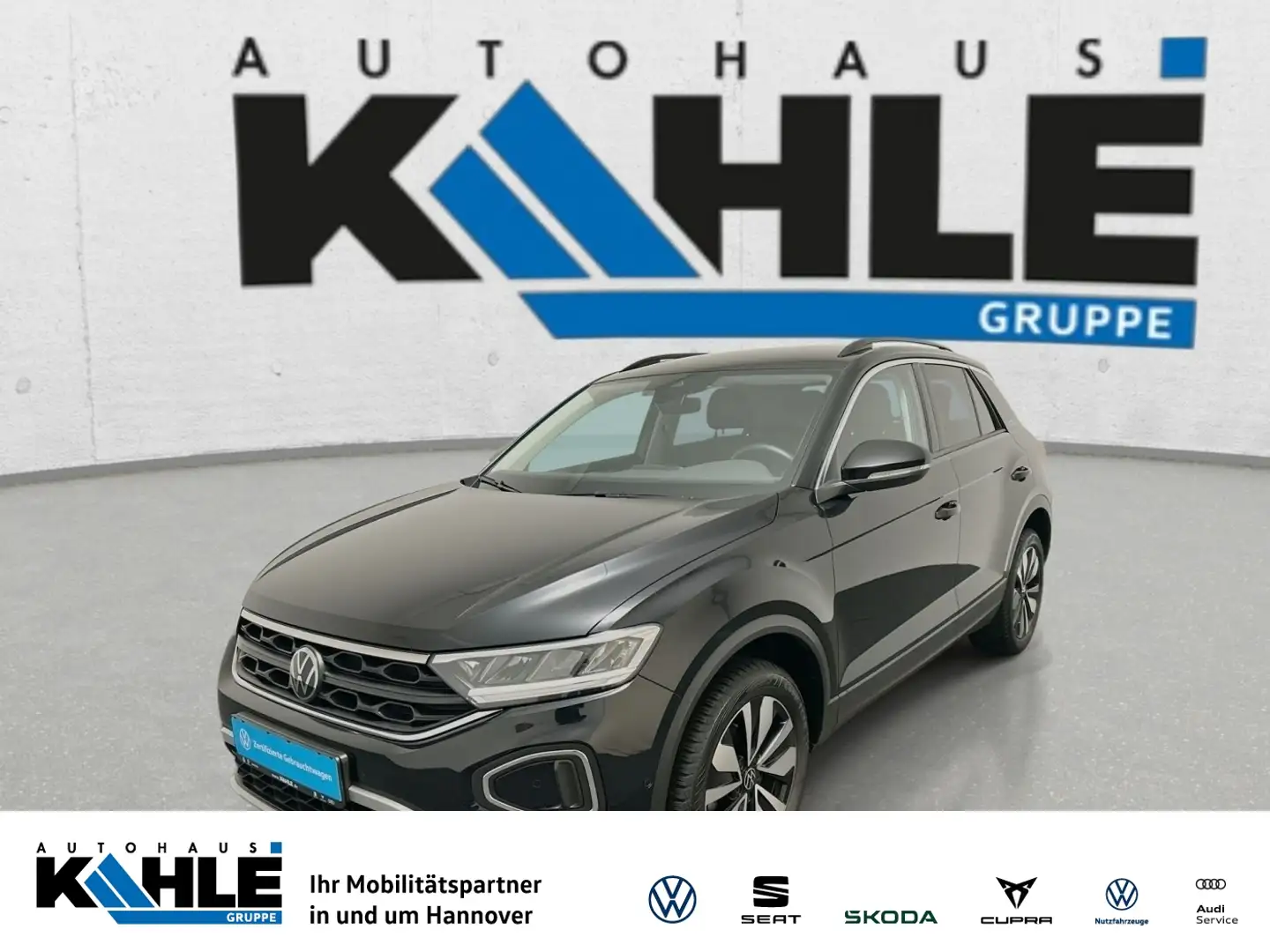 Volkswagen T-Roc 1.0 TSI Goal CarPlay Black ACC LED Navi Schwarz - 1
