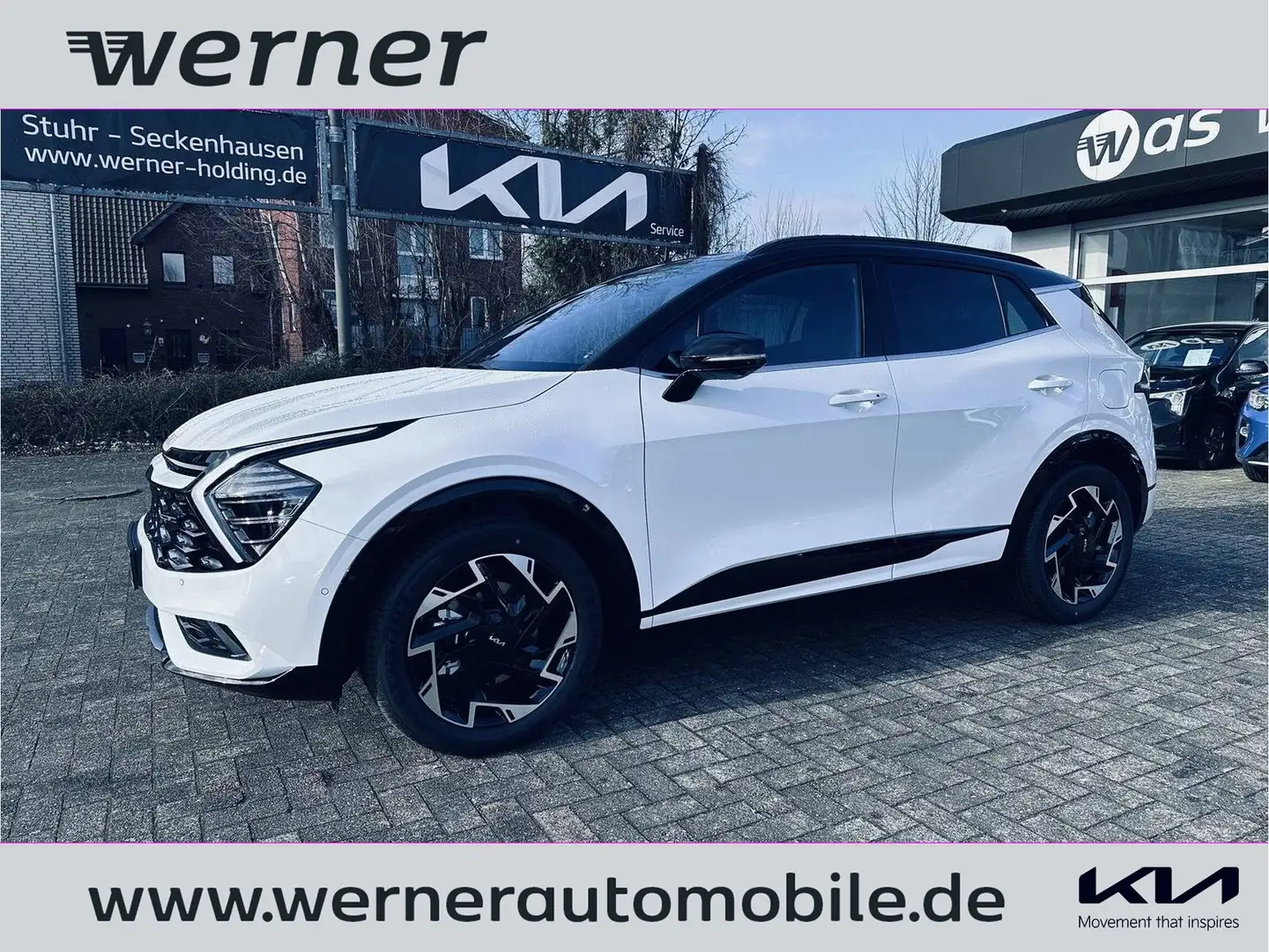 Kia Sportage 1.6 T PHEV GT-Line AWD SD DRIVE GD AHK Bianco - 1