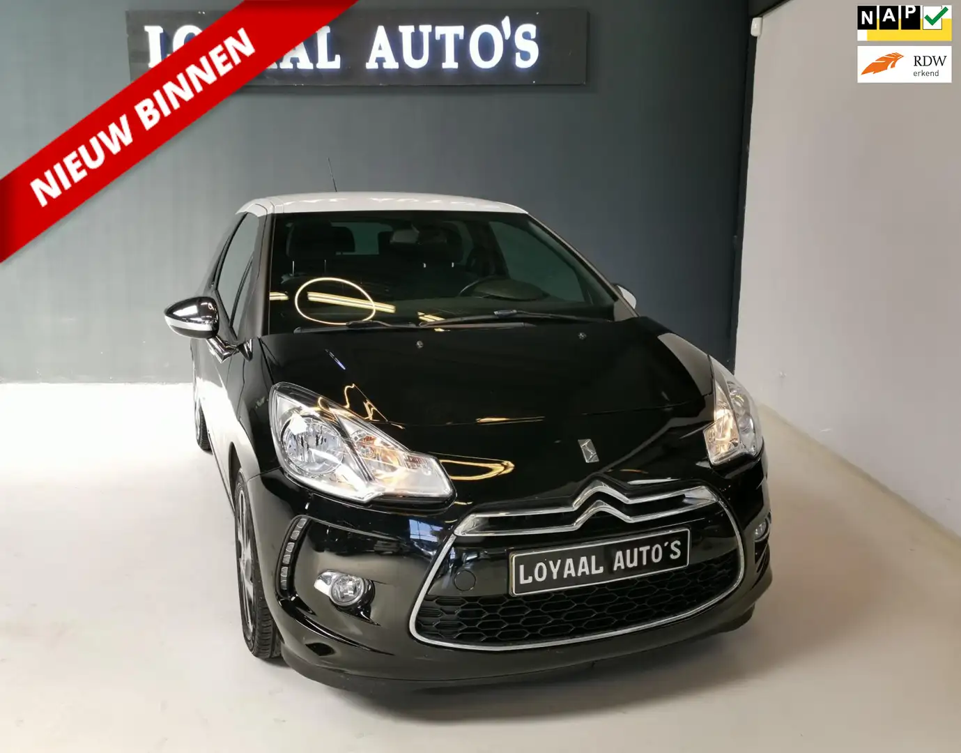 Citroen DS3 1.2 VTi So Chic | AUT | AIRCO | CRUISE | PDC | ELE Negro - 1
