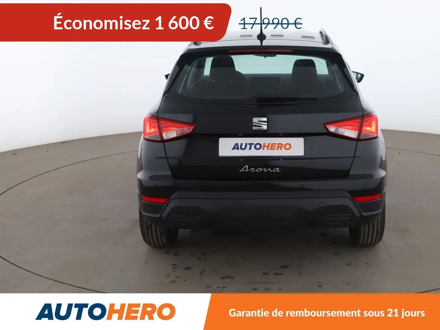 SEAT Arona 1.0 EcoTSI Reference Noir - 1