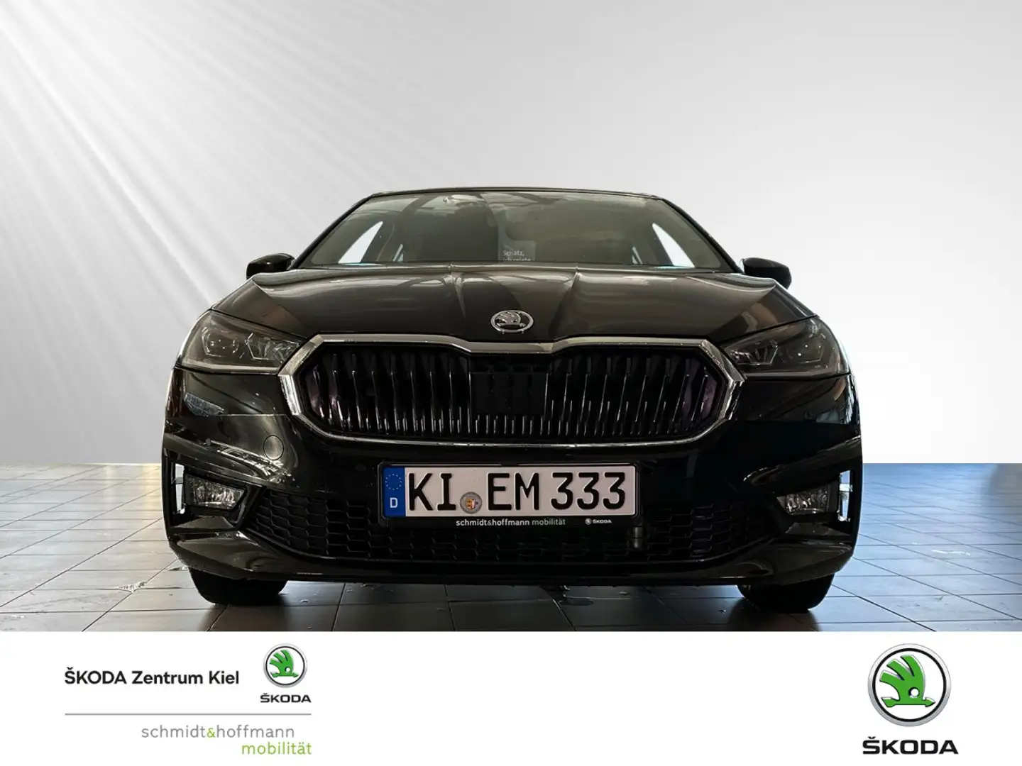 Skoda Fabia 1.0 TSI Selection OPF (EURO 6e) Klima Schwarz - 2