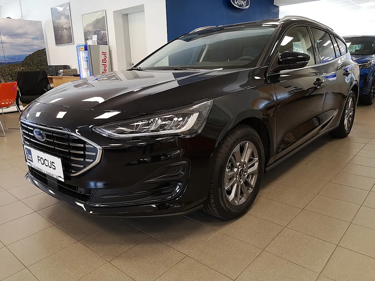 Ford Focus Turnier 1,0 EcoBoost Hybrid Titanium Schwarz - 1