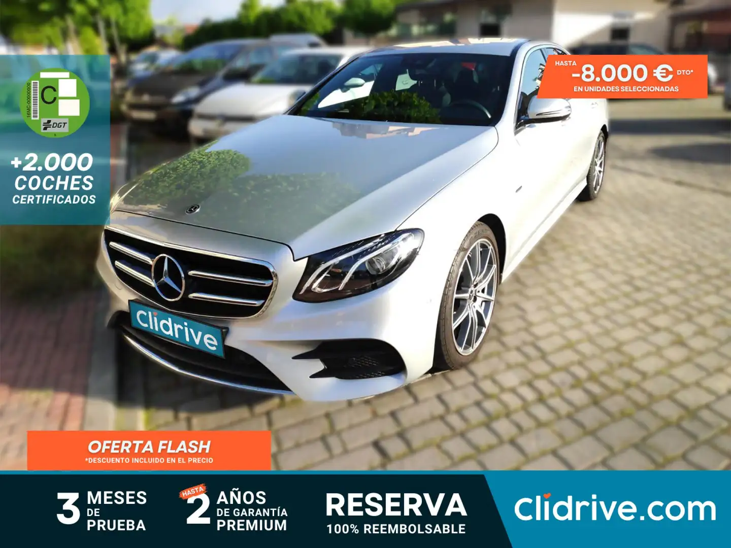 Mercedes-Benz E 220 d Gris - 1
