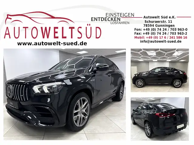 Mercedes-Benz GLE 63 AMG Coupé 4M+ Night DTR 2xSpur BelSi StHz HUD Air Mass