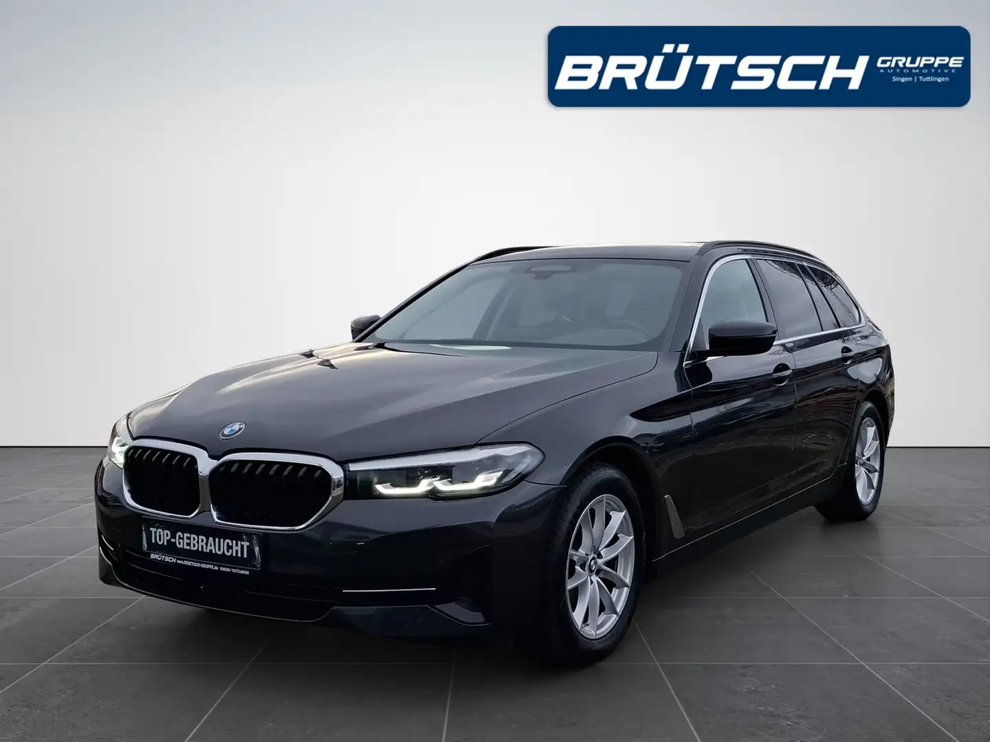 BMW 520 d Touring xDrive AUTOMATIK / LEDER / PANORAMA / ST Grau - 1