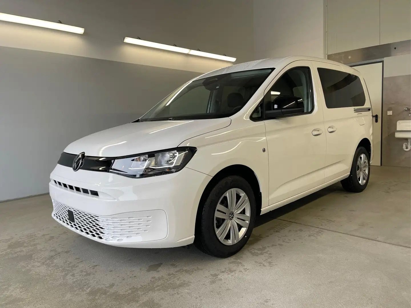 Volkswagen Caddy 1.5 TSI GV5+AHK+Climatronic+App-Connect+Winterp... Weiß - 1