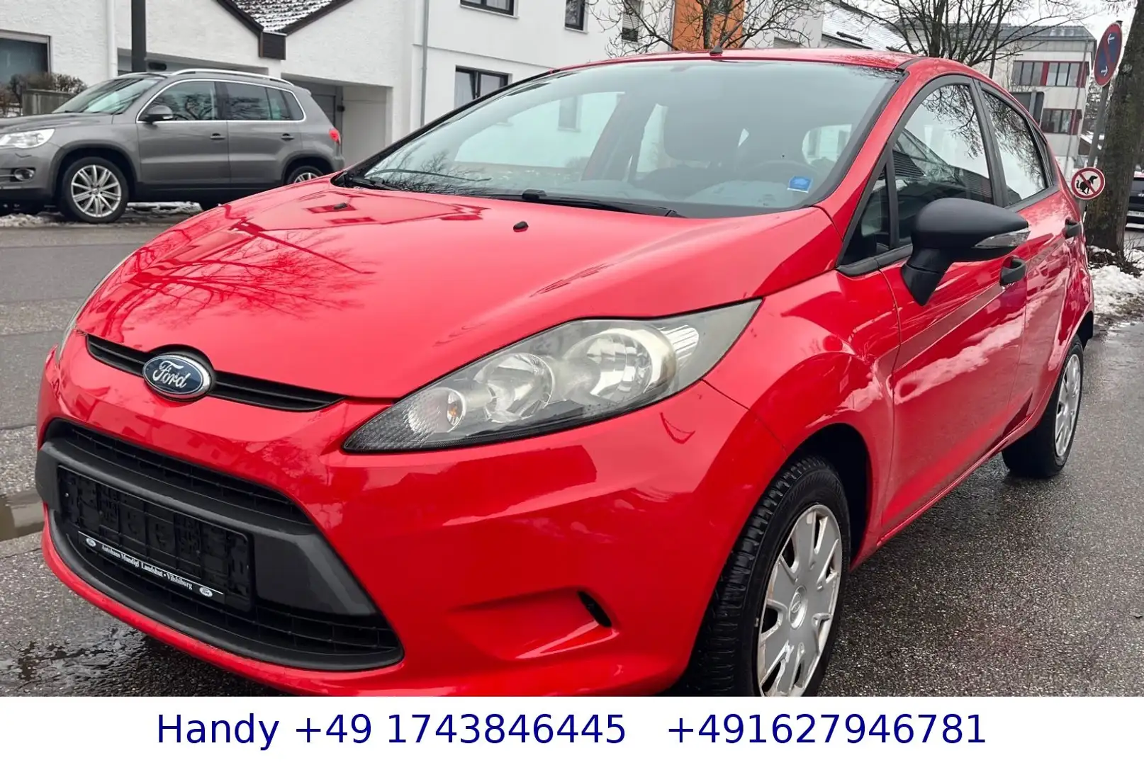 Ford Fiesta 1.2i Ambiente / 1.HAND / ZR NEU / TÜV NEU Rot - 1