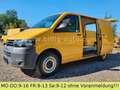 Volkswagen T5 Transporter 2.0TDI EU5*2xSchiebetüre*1.Hand* Gelb - thumbnail 2