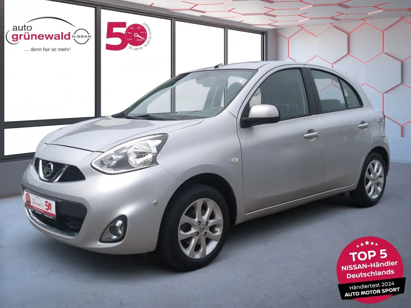 Nissan Micra Acenta Silber - 1
