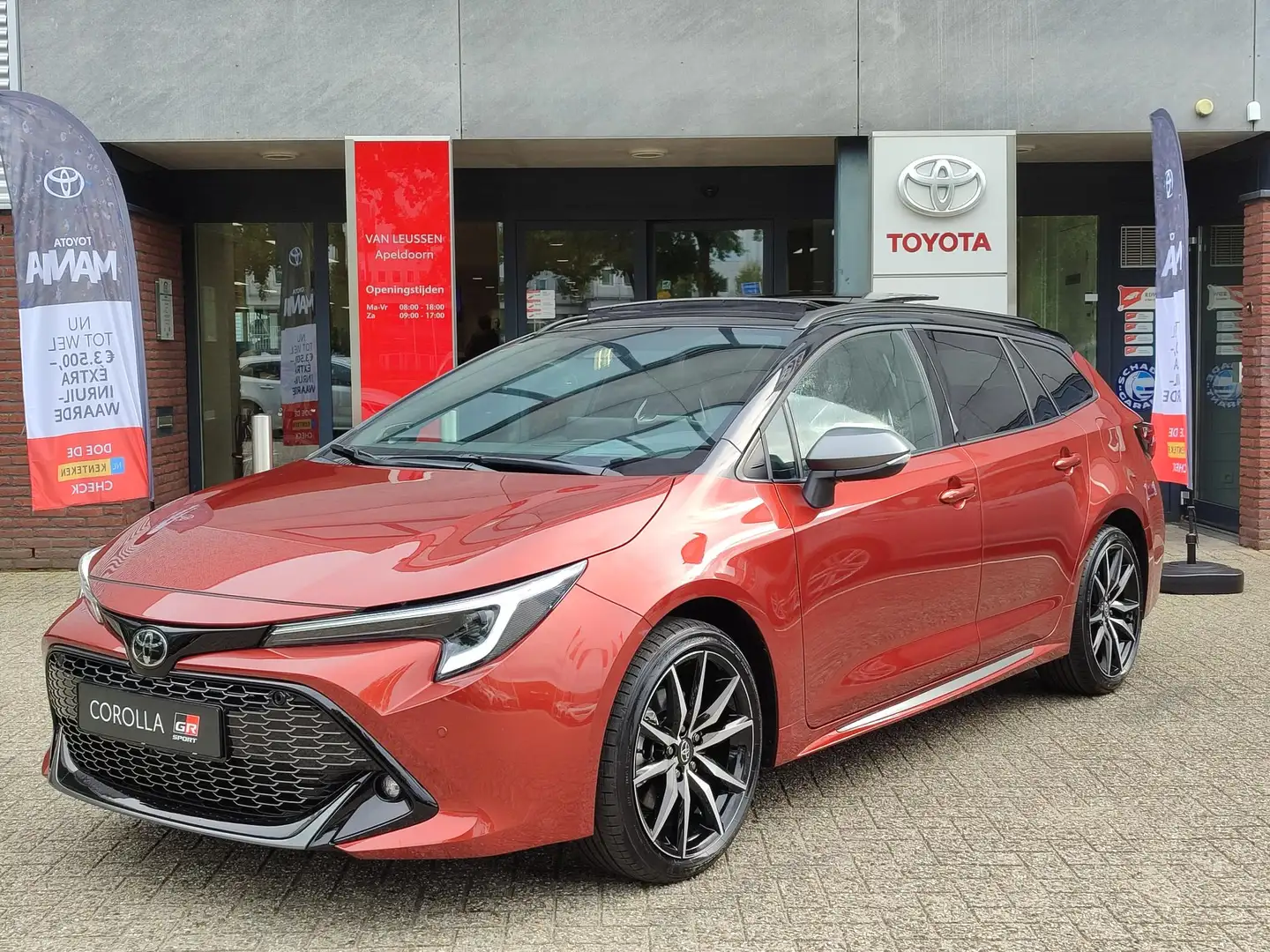 Toyota Corolla Touring Sports Hybrid 180 GR SPORT PLUS NIEUW DIRE Schwarz - 1
