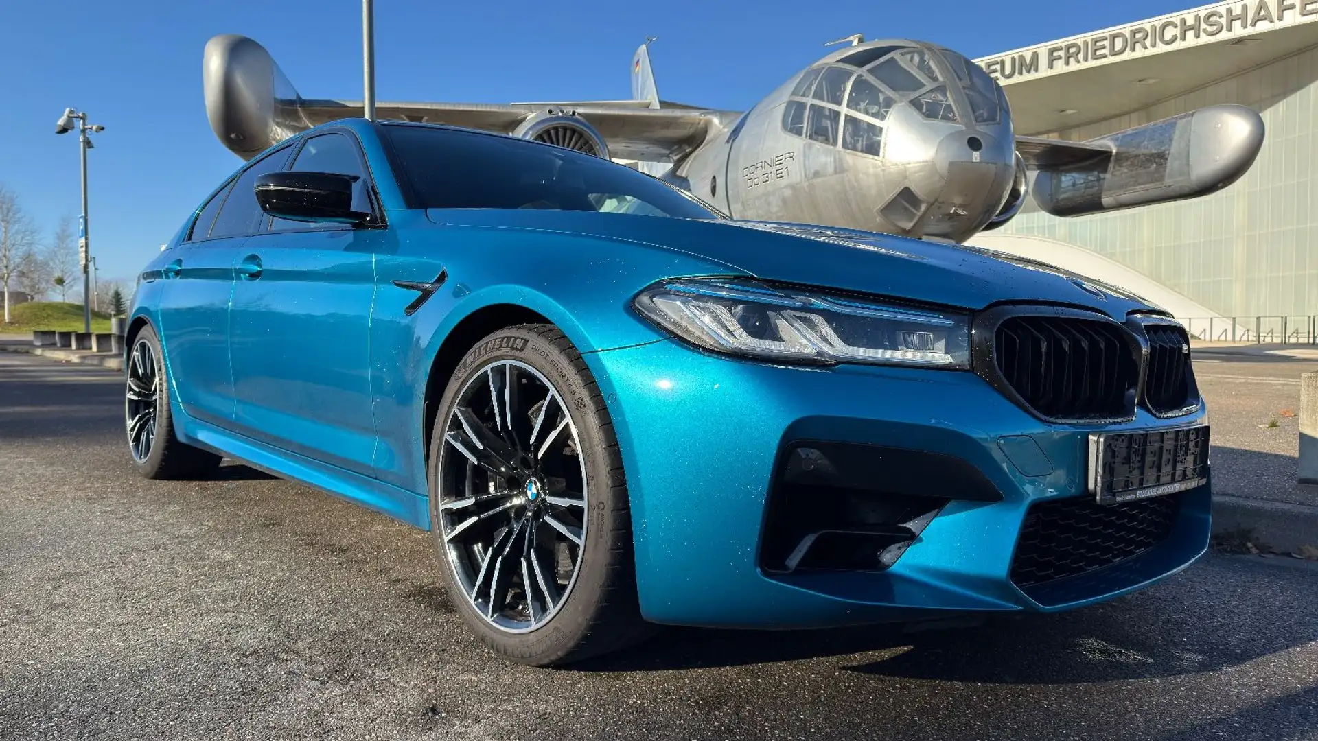 BMW M5 Lim.M Driver´s/Laser/Soft/ HUD/HK/1.Hand Blau - 1