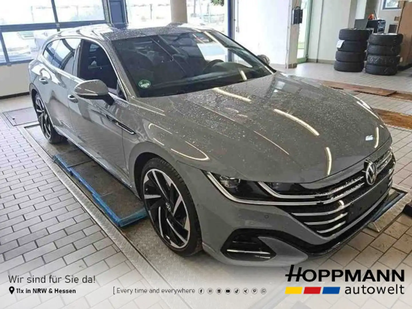 Volkswagen Arteon Arteon Shootingbrake 2.0 TSI R-Line DSG STANDHZG Grau - 1