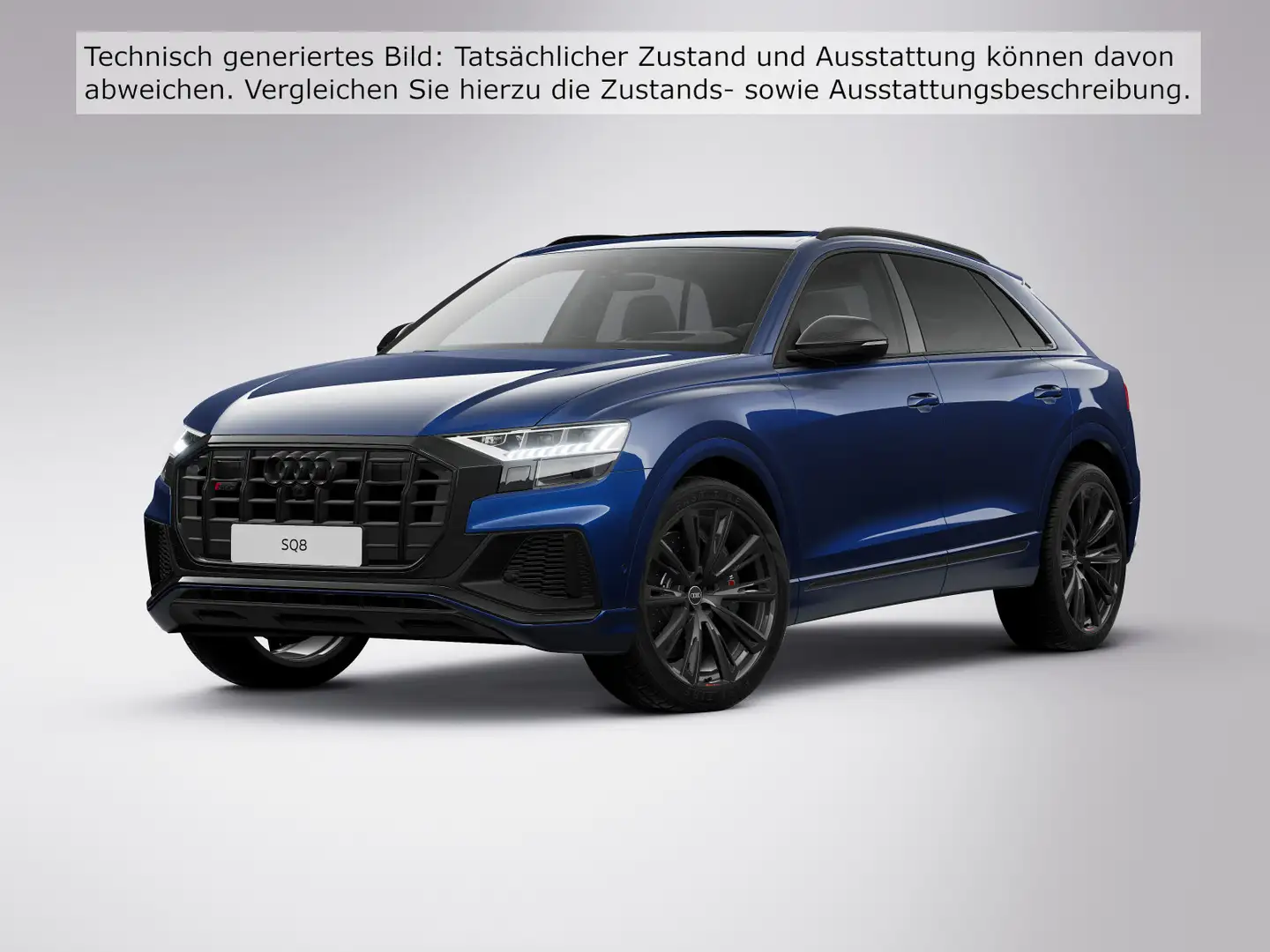 Audi SQ8 COMPETITON PLUS 360° HD-MATRIX PANO B&O KERA Blau - 2