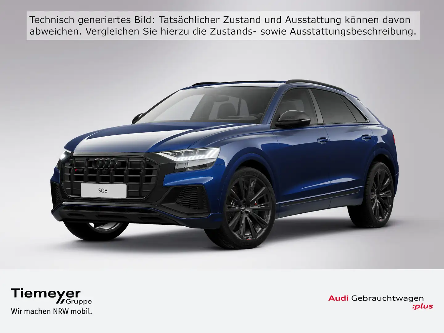 Audi SQ8 COMPETITON PLUS 360° HD-MATRIX PANO B&O KERA Blau - 1