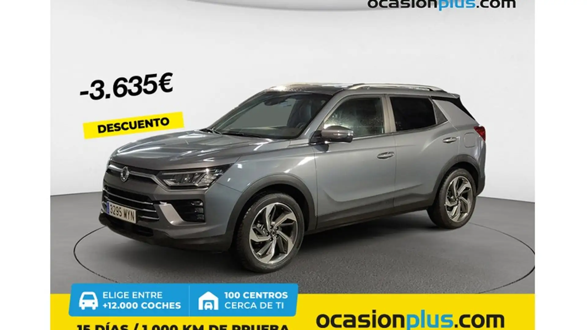 SsangYong Korando G15 Limited 4x4 Aut. Plateado - 1