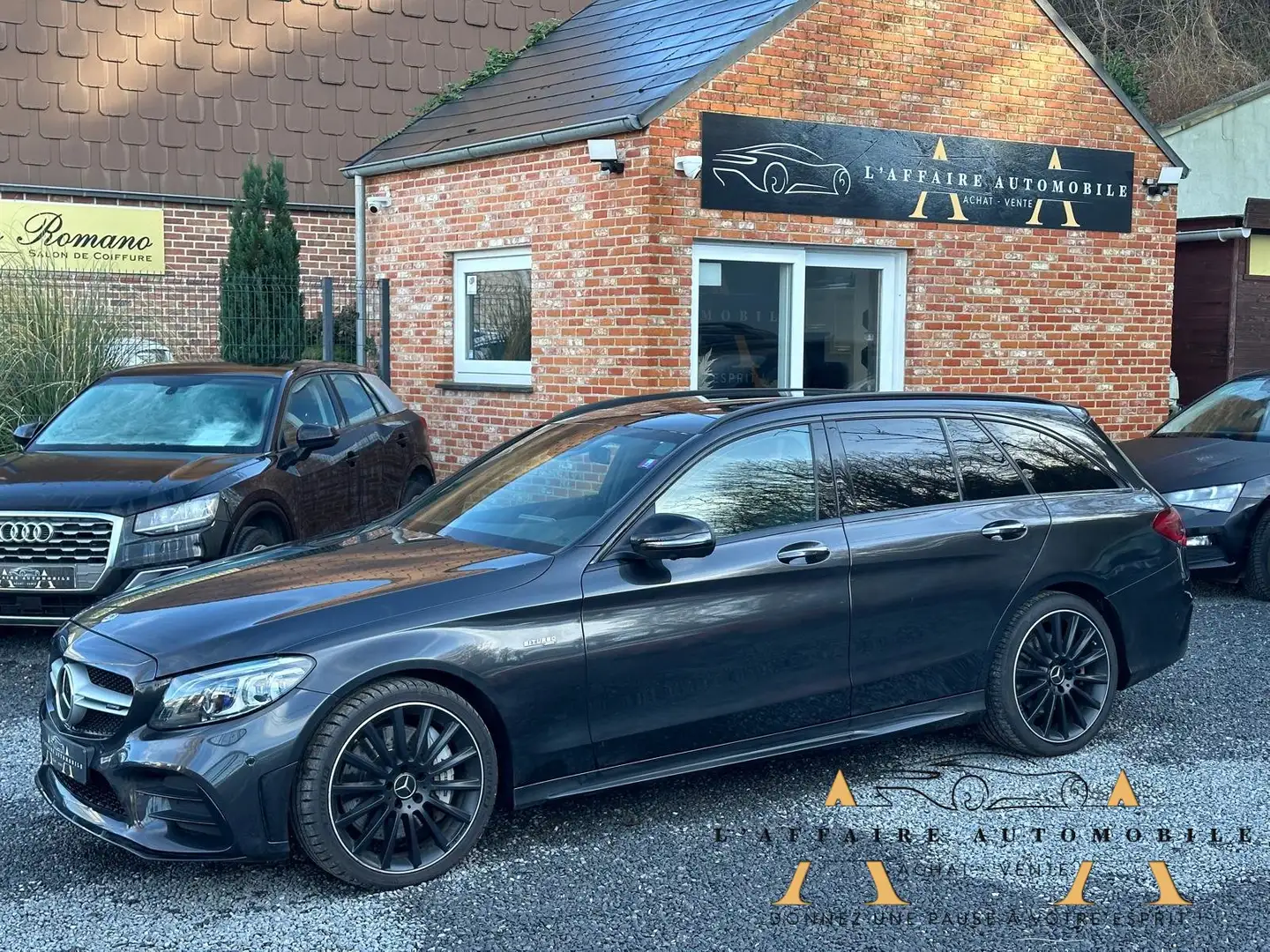 Mercedes-Benz C 43 AMG 4-Matic - APPLE CARPLAY - TOIT PANO/OUVRANT Fekete - 1