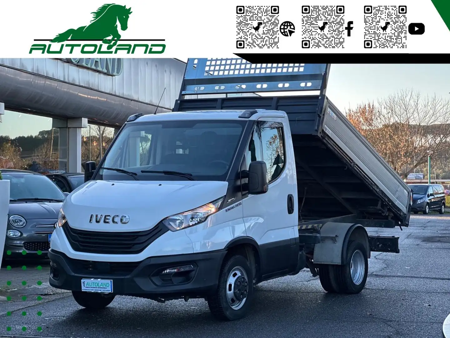 Iveco Daily 35S12 2.3 Ribaltabile Trilaterale Biały - 1