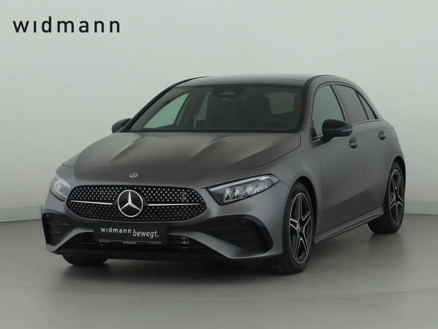Mercedes-Benz A 220 d Pano Night SpurW W-Paket S-Sitz PDC SHZ Grau - 1