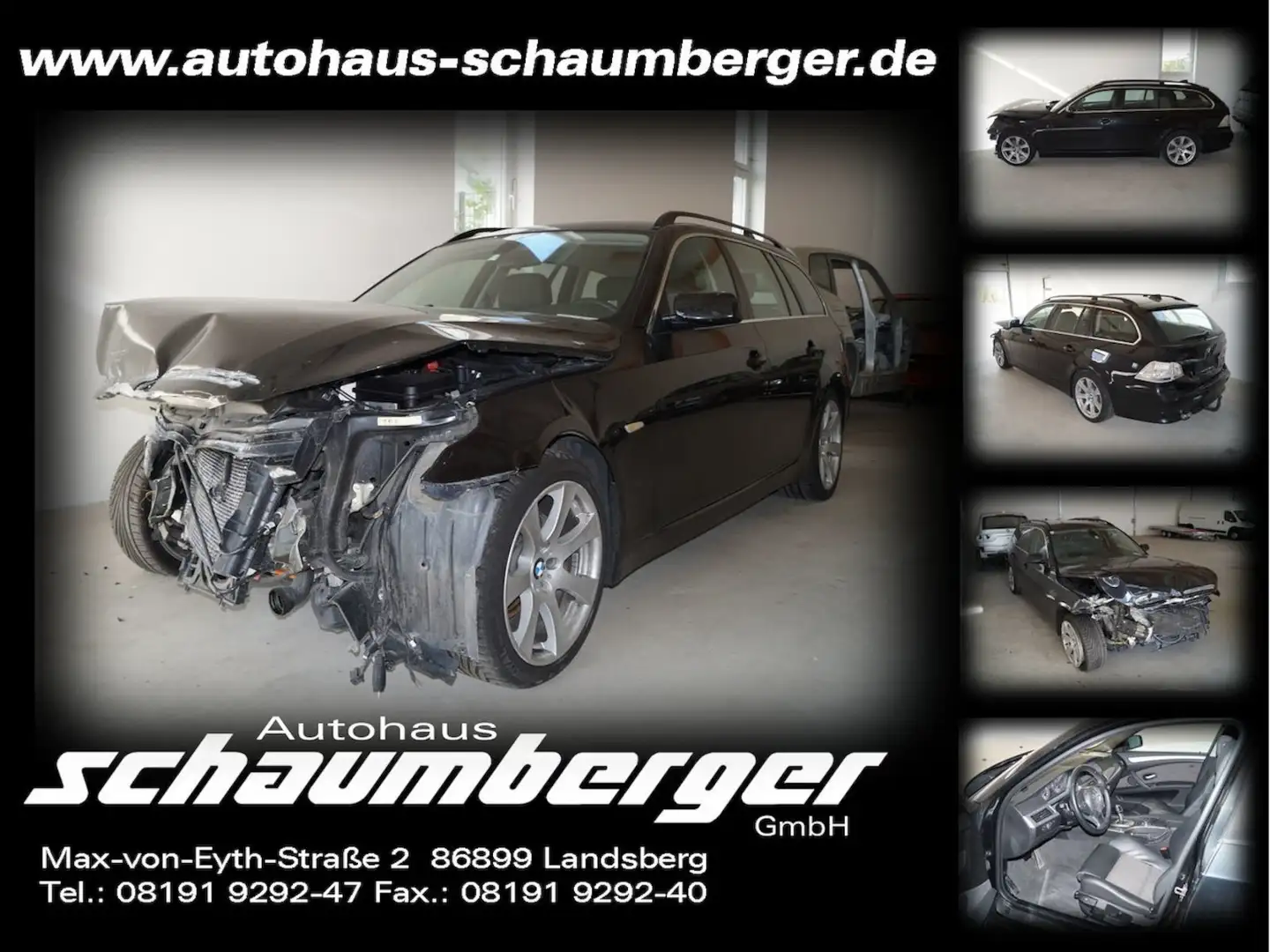 BMW 520 520d A Touring * Navi * Xenon * Alu 18´ * AHK * Zwart - 1