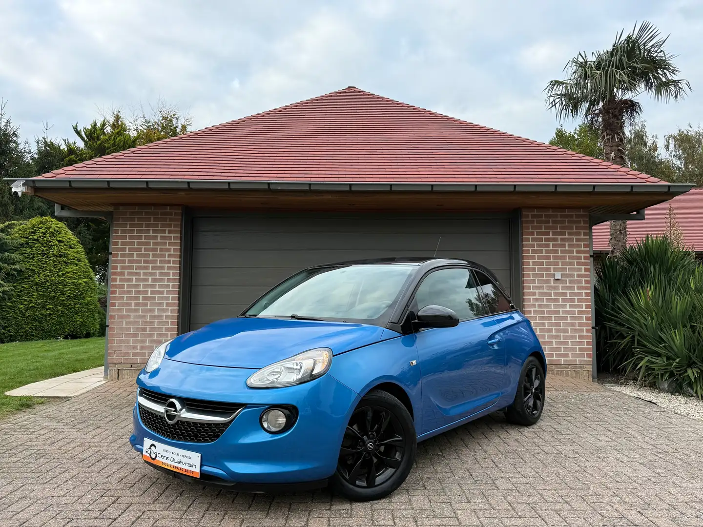 Opel Adam Adam 1.2i Black Link/EURO 6B/GPS CARPLAY/GAR. 1AN Blauw - 1