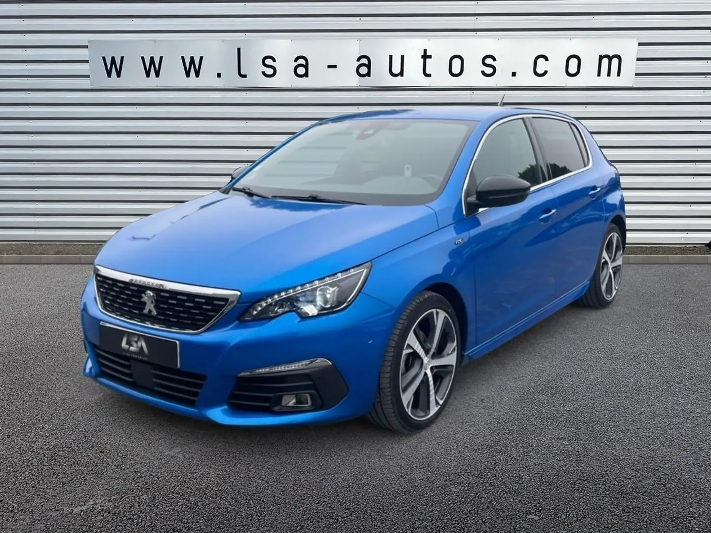 Peugeot 308 1.2i PureTech 12V S\u0026S 130 EAT8 GT Pack Bleu - 1
