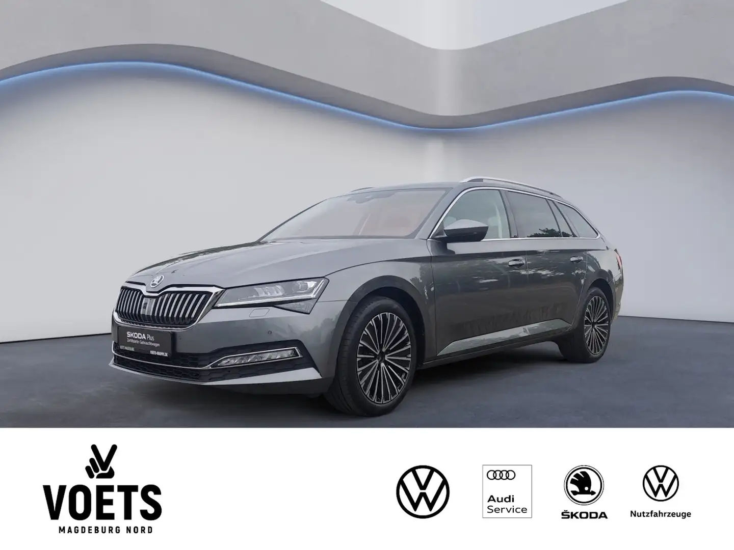 Skoda Superb Combi 2.0TDI STYLE DSG LED+Navi+Sitzhzg. Grigio - 1
