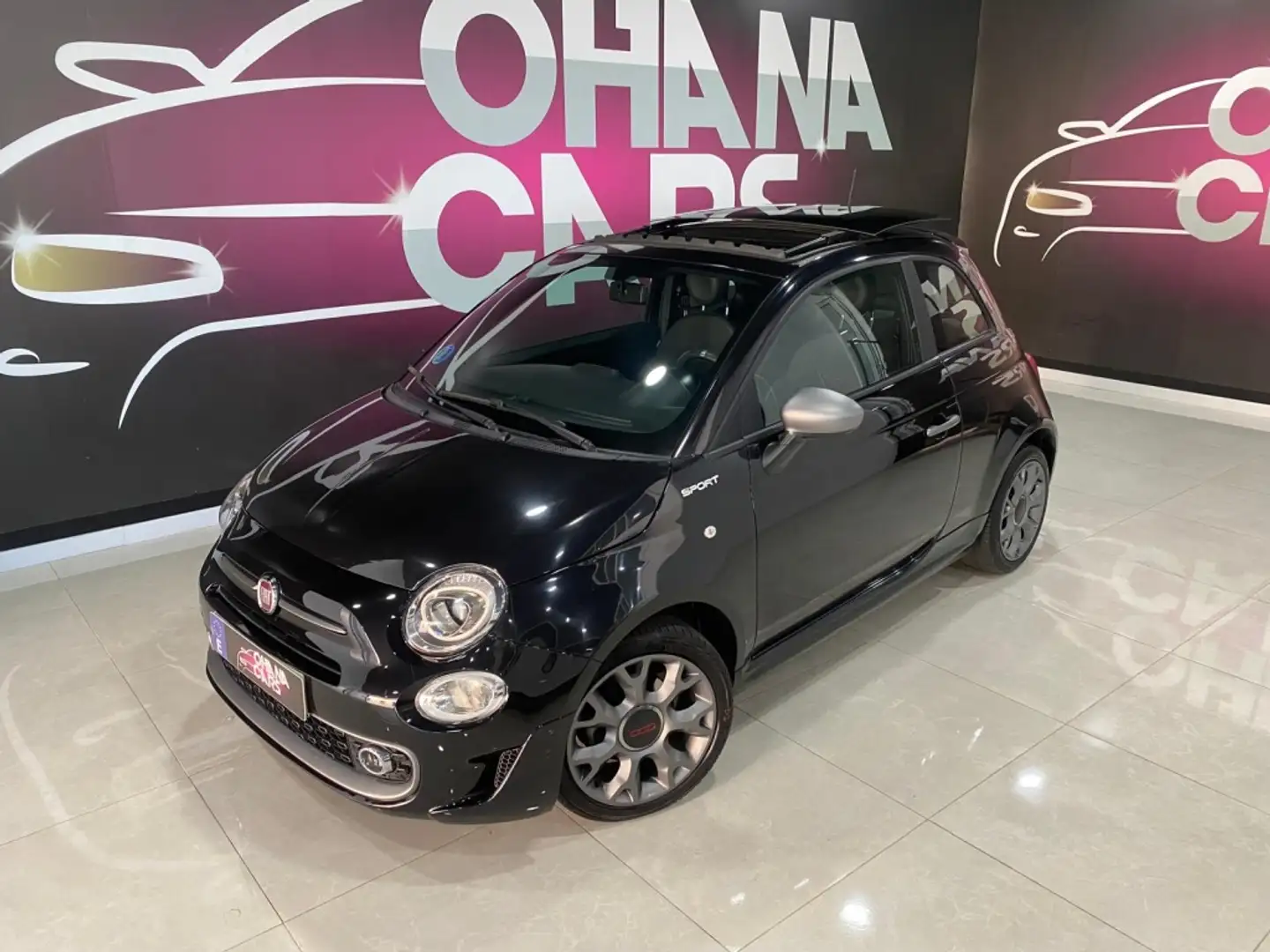 Fiat 500C 1.0 Hybrid Sport 52kW Noir - 2