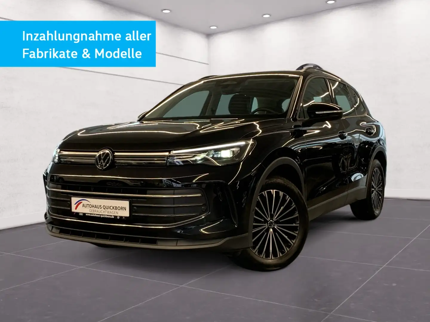 Volkswagen Tiguan Life 1.5 eTSI DSG AHK NAVI PARK Nero - 2