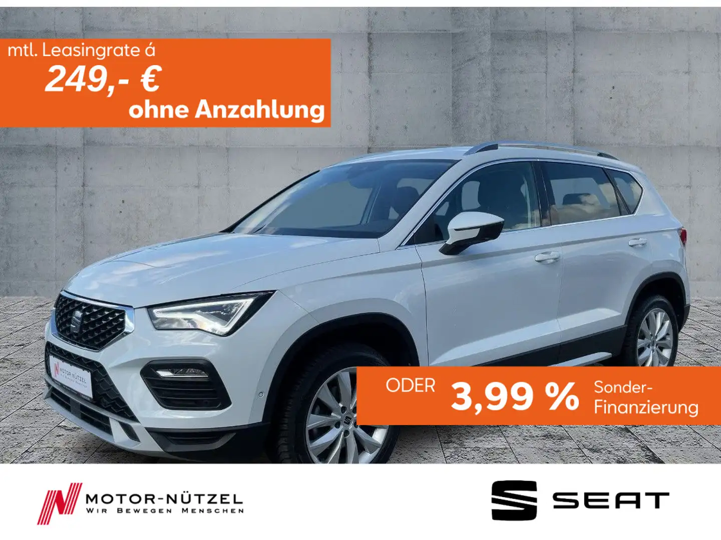 SEAT Ateca 1.5 TSI DSG X-PERIENCE LED+NAVI+AHK+KAMERA Weiß - 1