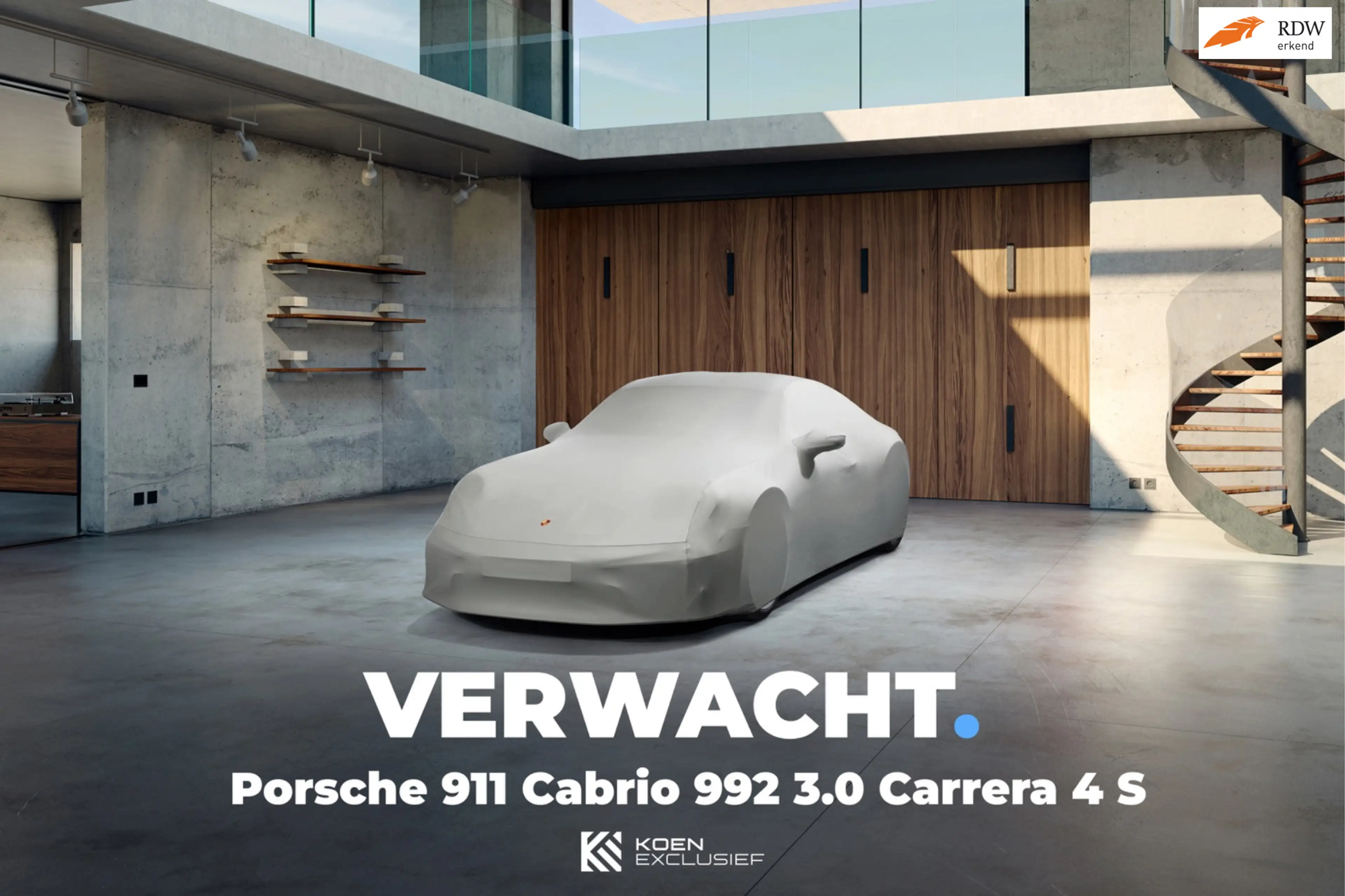 Porsche 992 Cabrio 992 3.0 Carrera 4 S Km stand 88123