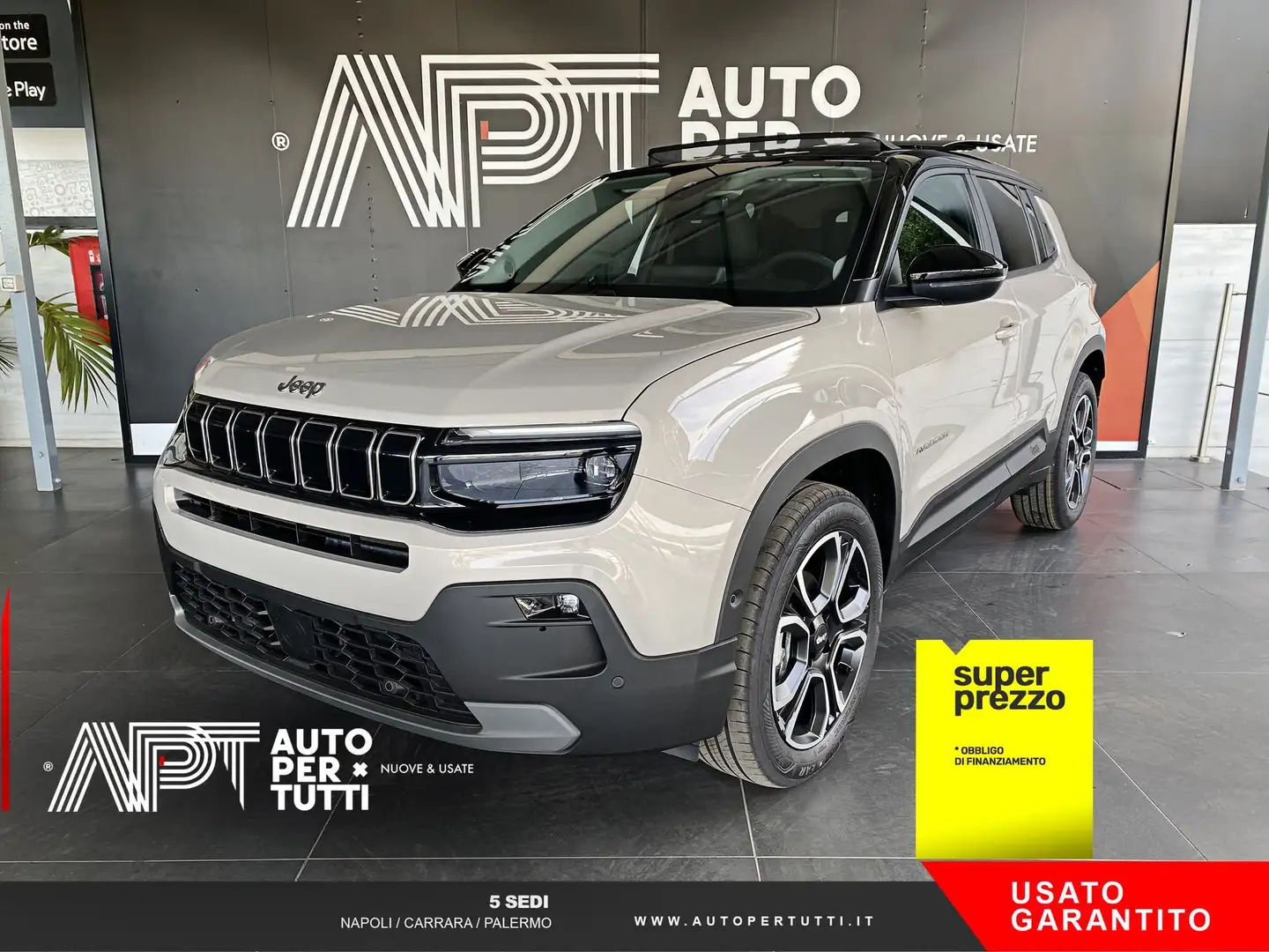 Jeep Avenger Avenger 1.2 turbo Summit fwd 100cv Bej - 1