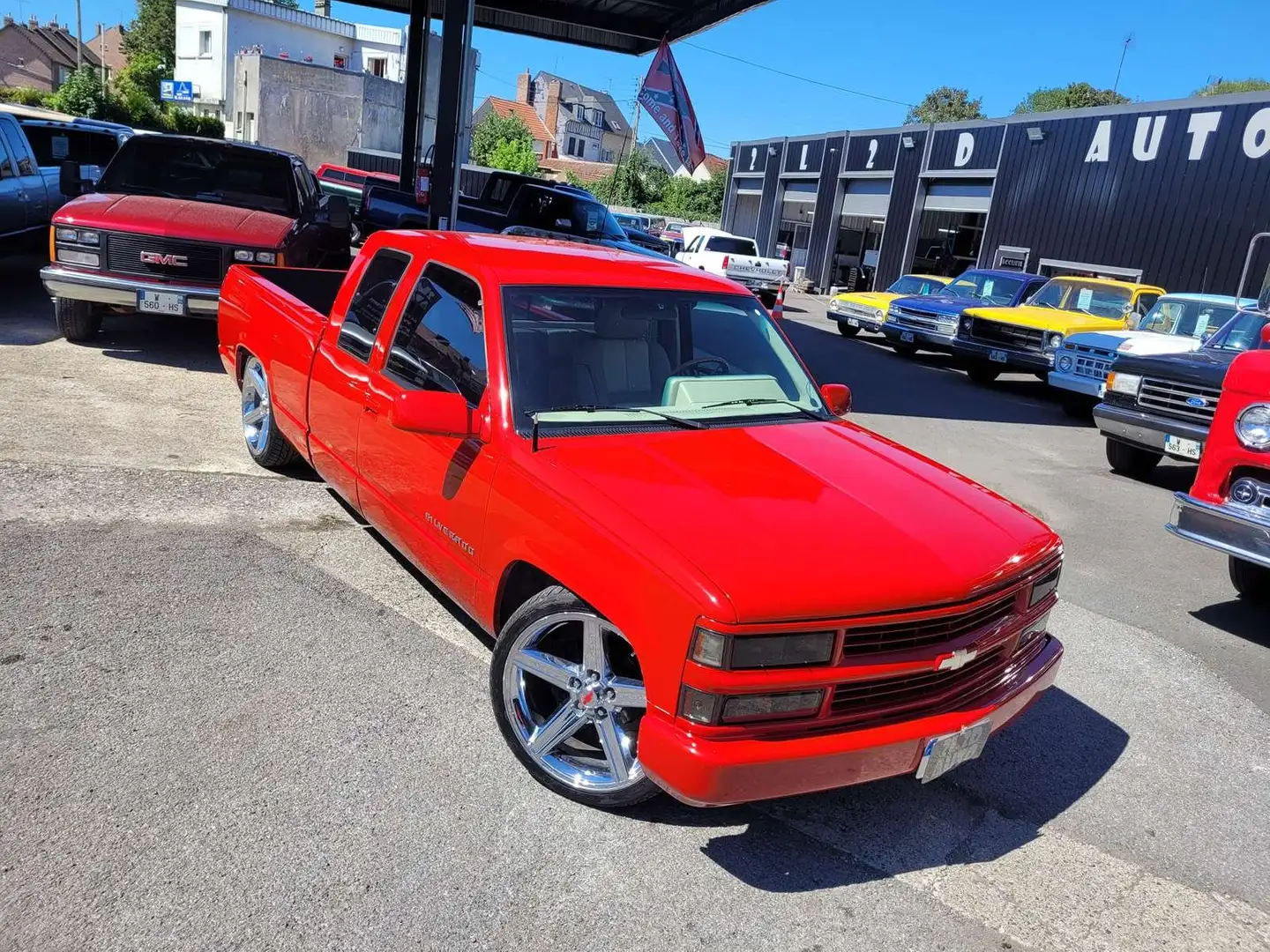Chevrolet Silverado Chevrolet Silverado C1500 5.7 V8 350ci 5 places Rouge - 1