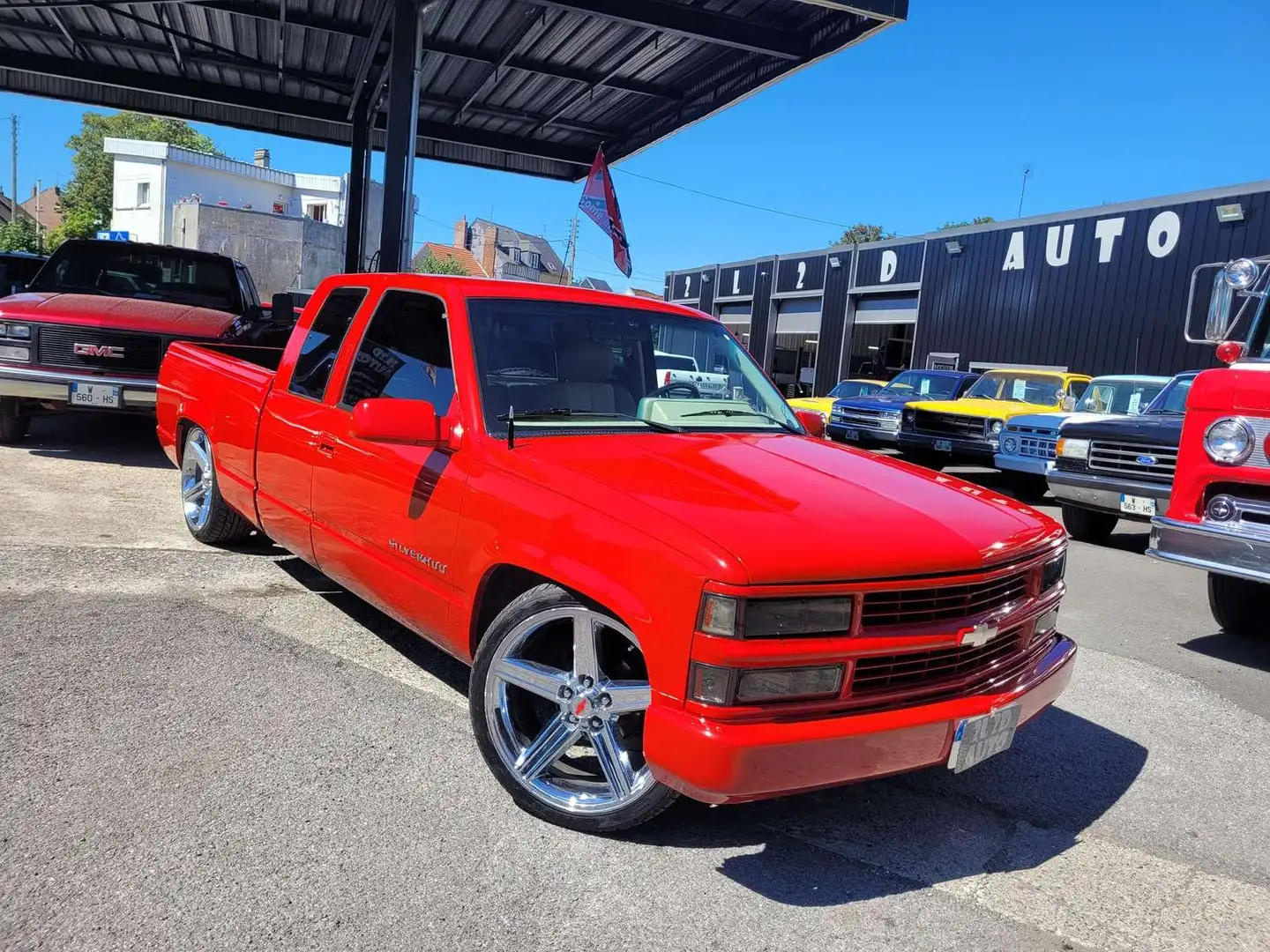 Chevrolet Silverado Chevrolet Silverado C1500 5.7 V8 350ci 5 places Rouge - 2