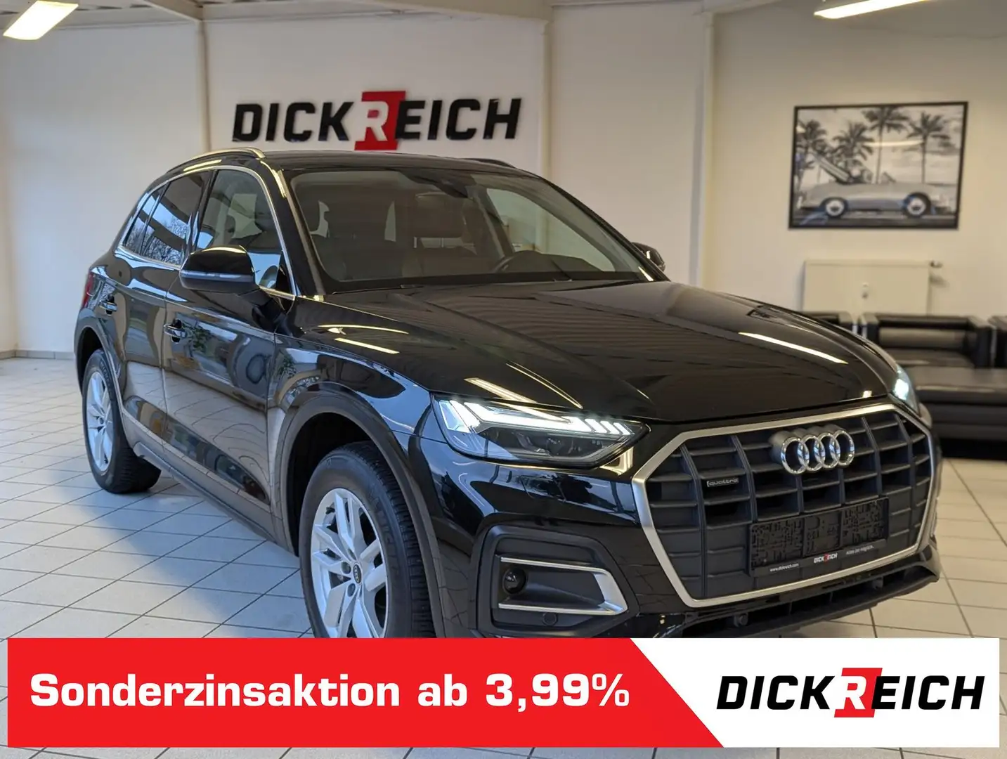 Audi Q5 40 TDI quattro Sport-Sitze Matrix Kamera AHK Negro - 1