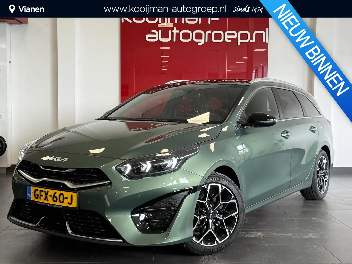Kia Ceed SW / cee'd SW Sportswagon 1.5 T-GDi GT-Line Groen - 1