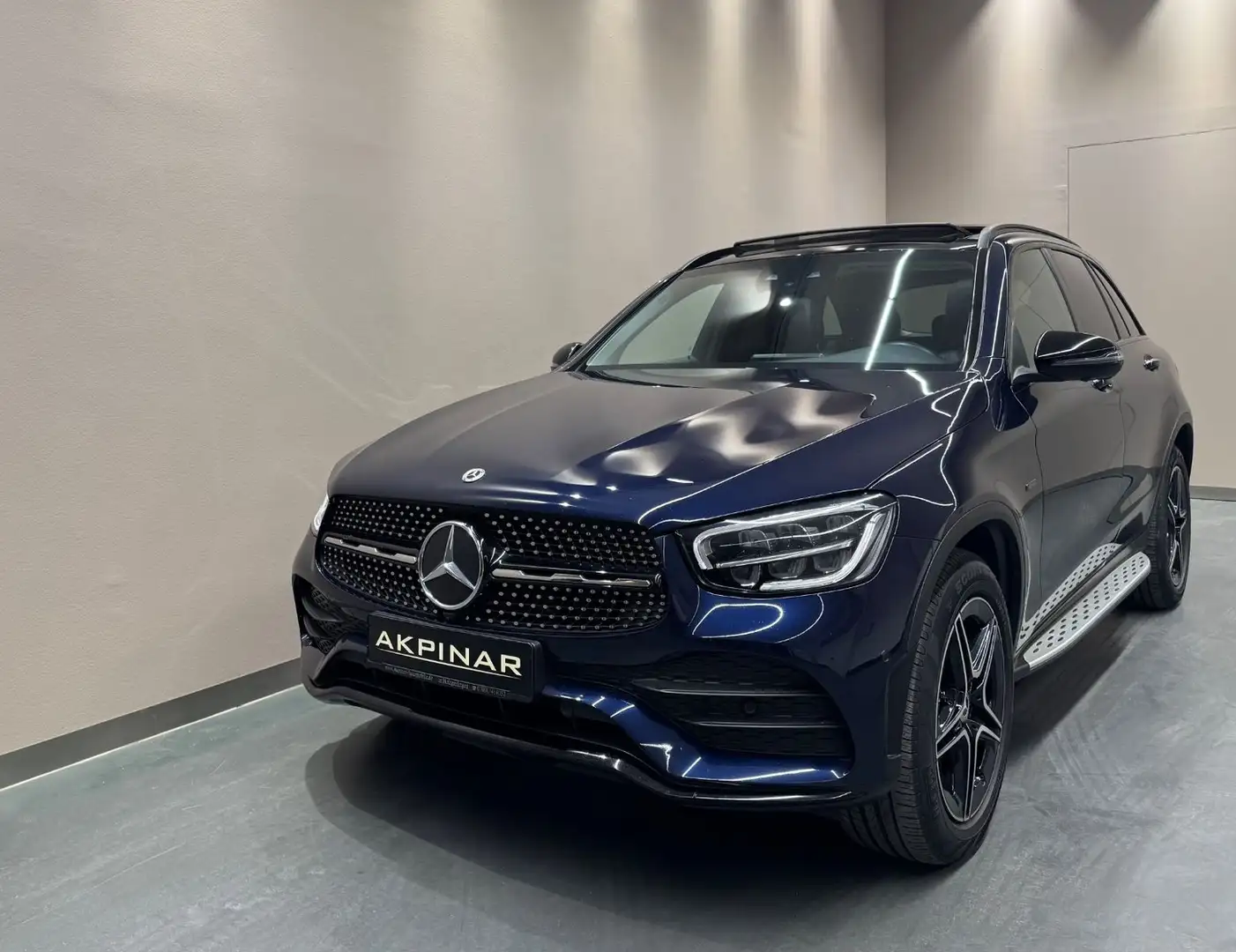Mercedes-Benz GLC 300 GLC300 e 4M *AMG LINE*NIGHT PAKET*BURMESTER* Blau - 2