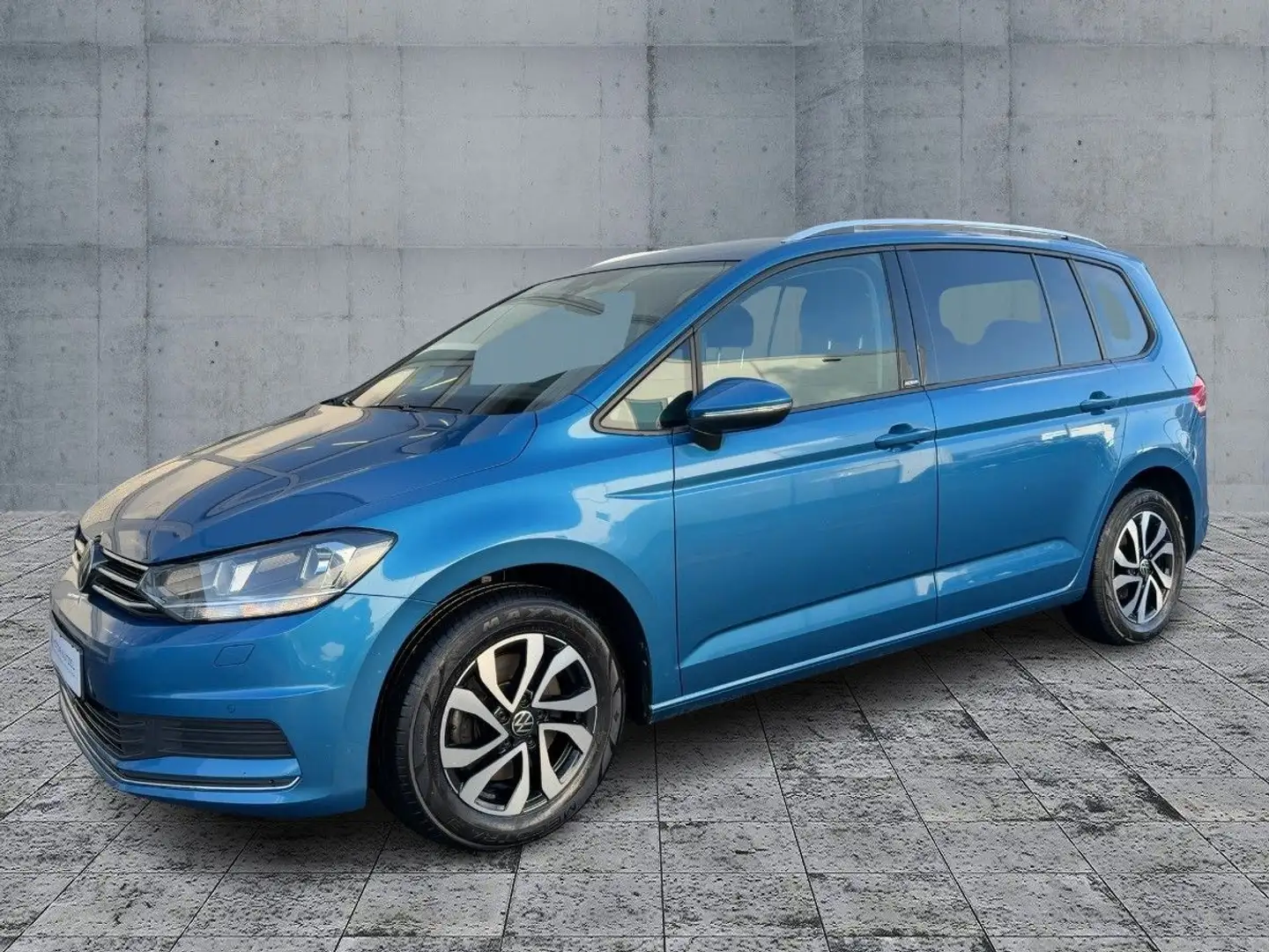 Volkswagen Touran 1.5 TSI COMFORTLINE 5JG+NAVI+PDC+7-SITZER Blau - 2