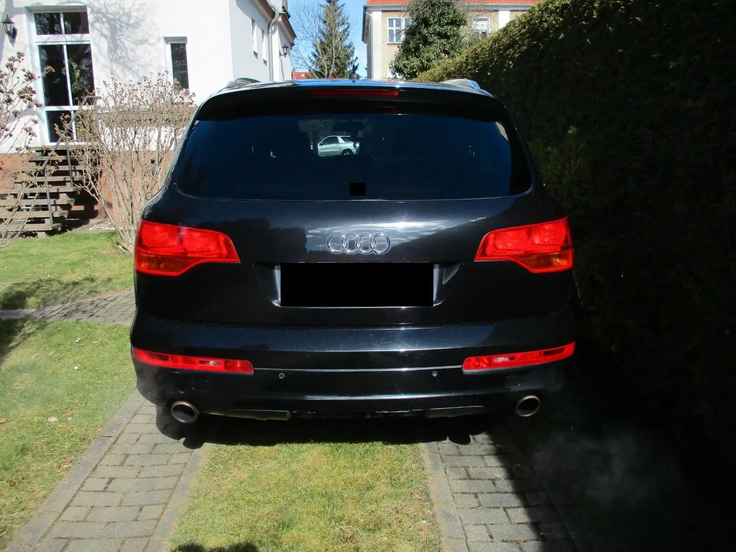 Audi Q7 4.2 FSI Quattro **Schwarz//Bose//3.Hand** Чорний - 2