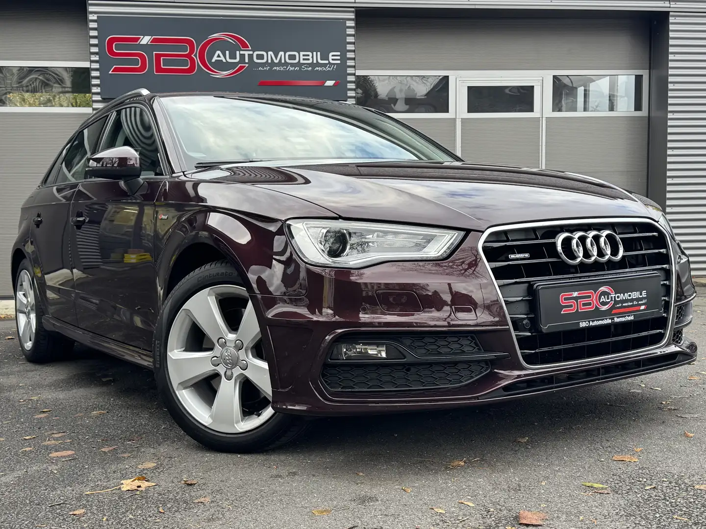 Audi A3 ambition quattro/S line Brun - 1