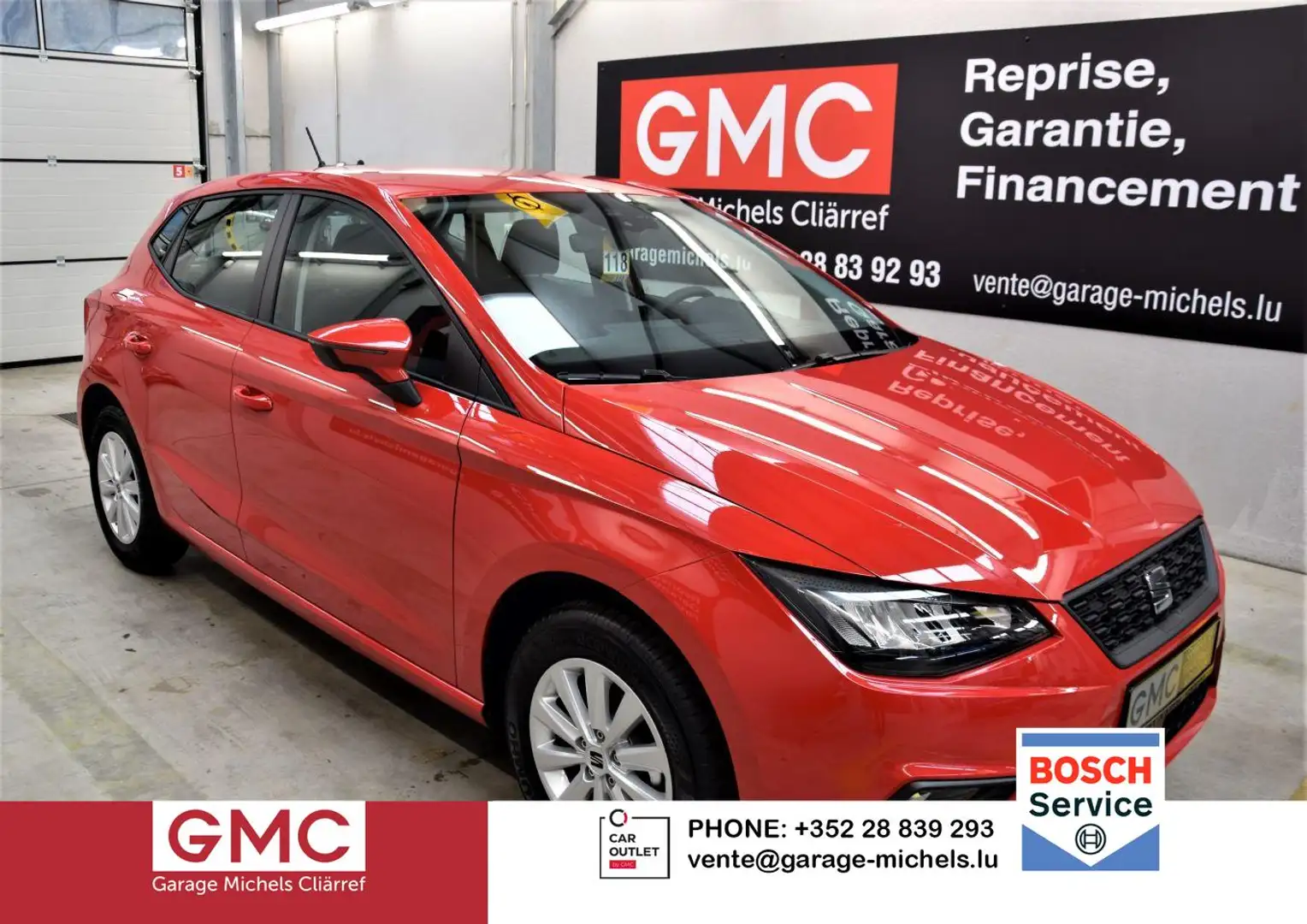 SEAT Ibiza Reference PLUS + Pack Comfort 70 kW (95 PS), Sc... Rouge - 1