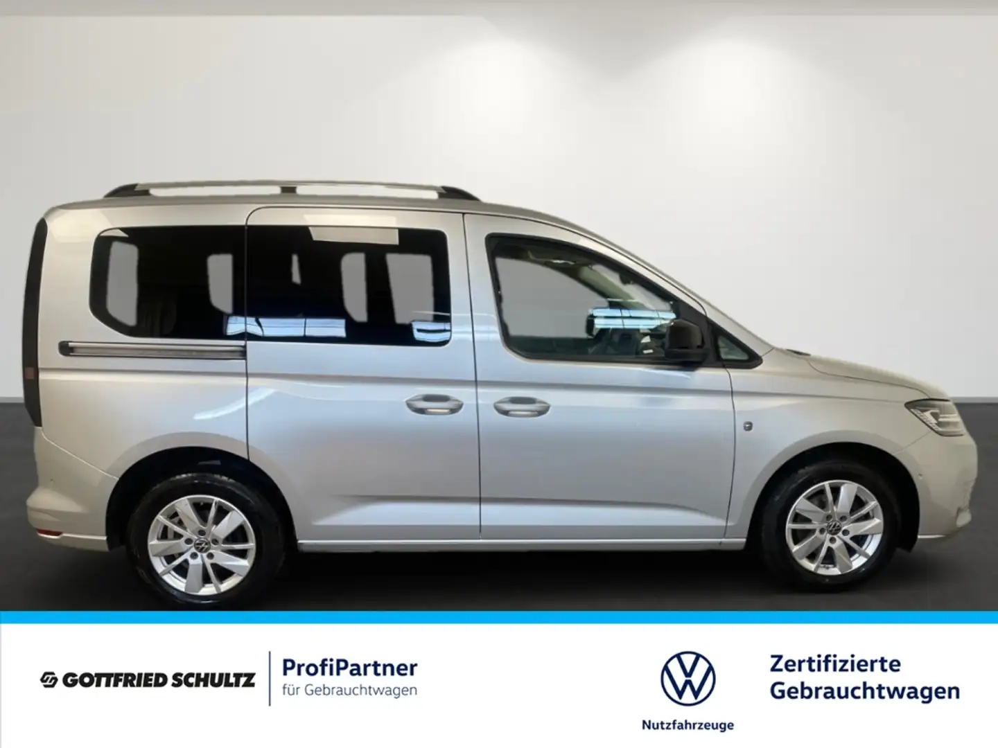 Volkswagen Caddy 2.0 TDI Anhängekupplung Standheizung Silber - 2