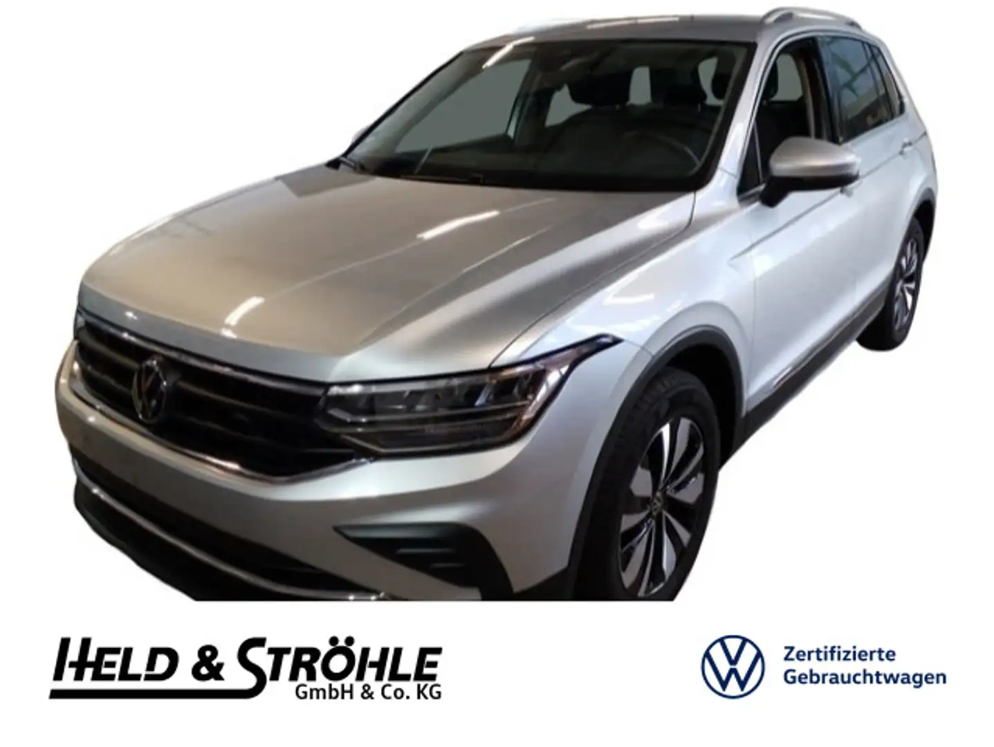 Volkswagen Tiguan MOVE 1.5 TSI DSG AHK LED NAV EL.HECKKL. Argento - 1