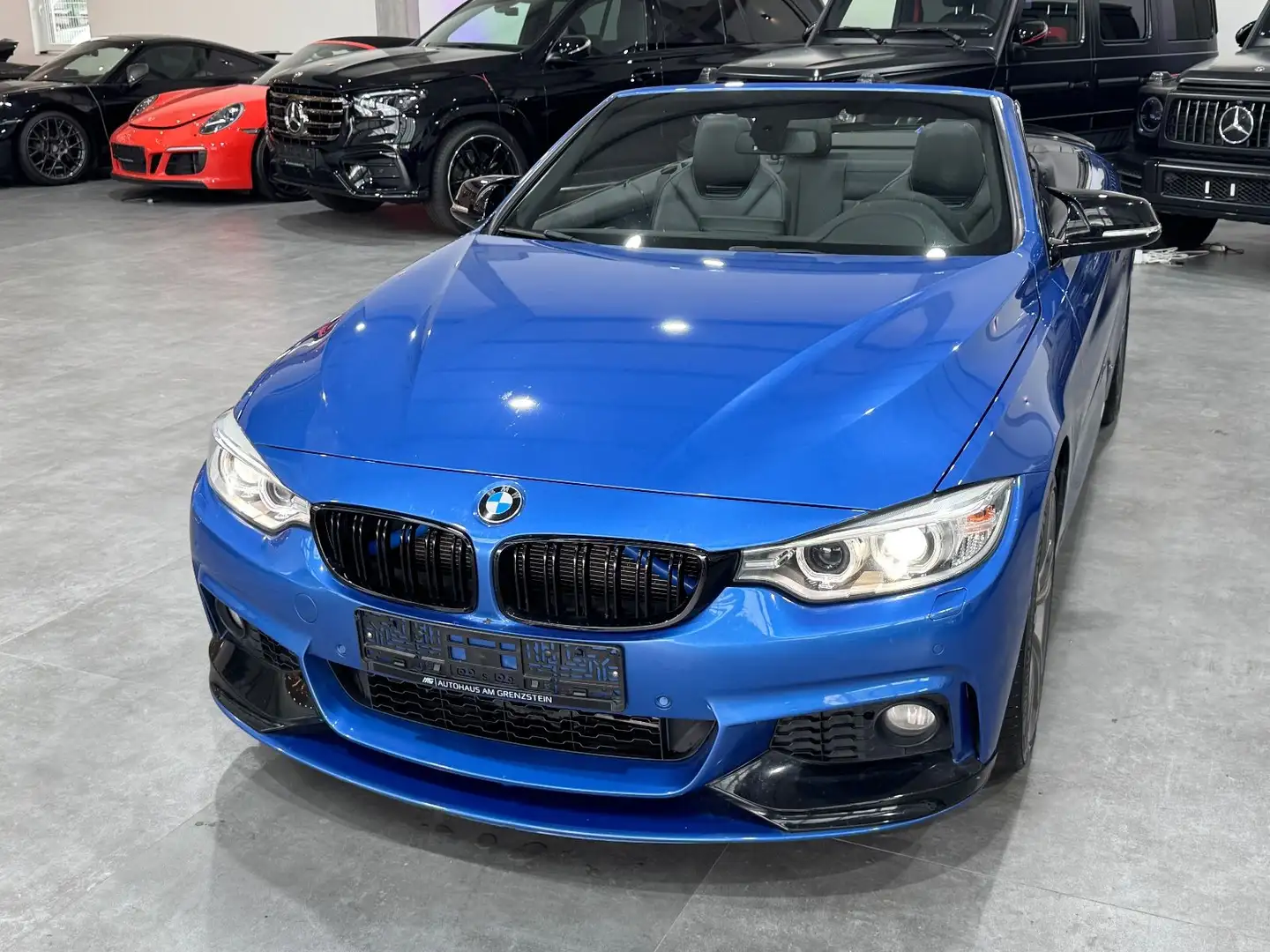 BMW 435 i Cabrio M Performance*Kamera*H&K*SHZ* Azul - 2