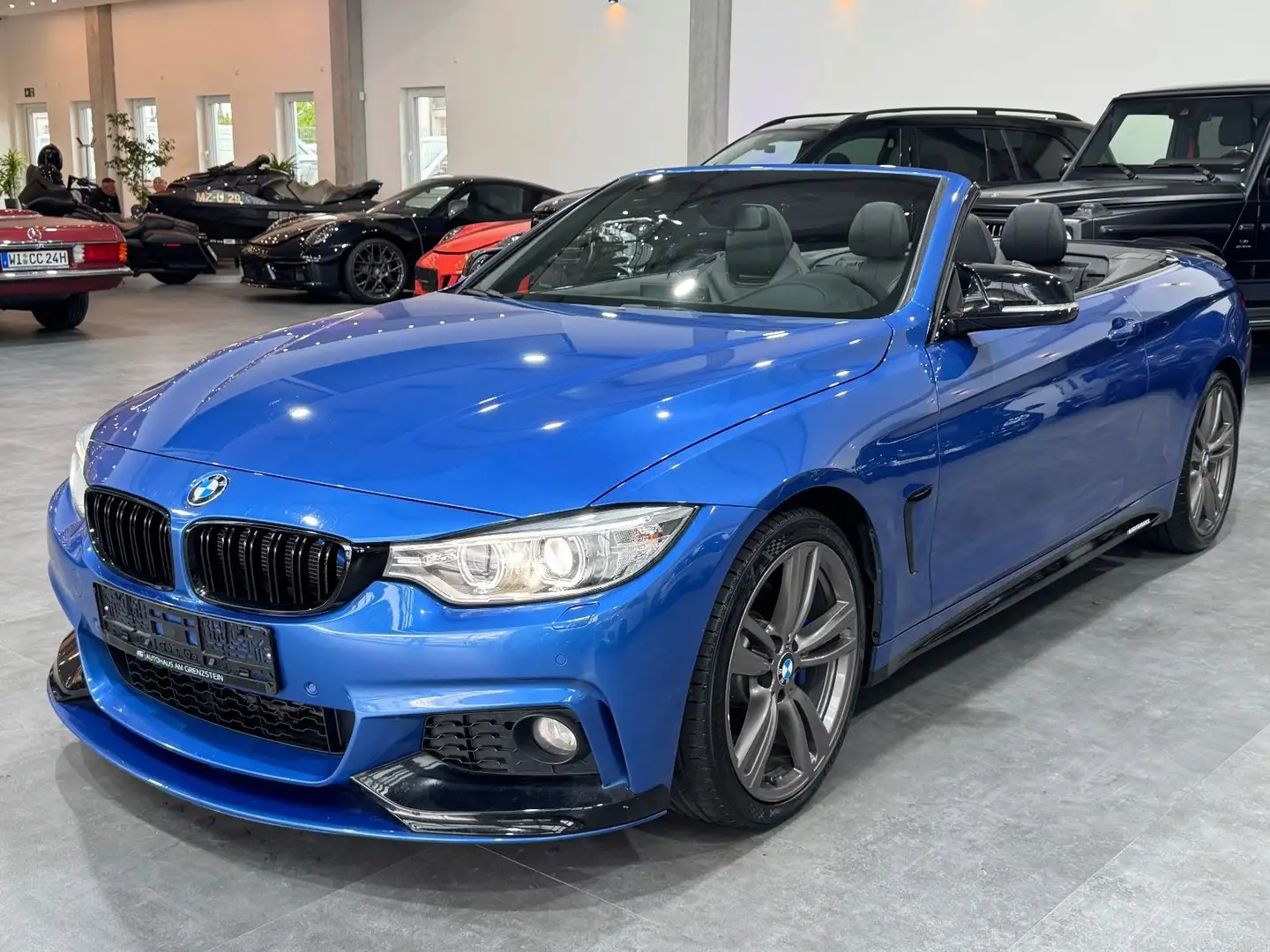 BMW 435 i Cabrio M Performance*Kamera*H&K*SHZ* Azul - 1