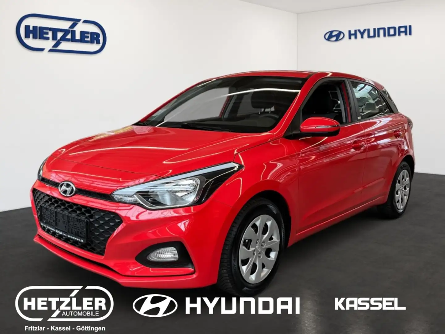 Hyundai i20 Select 1.0 EU6d-T Fahrerprofil Alarm Berganfahrass Rot - 1