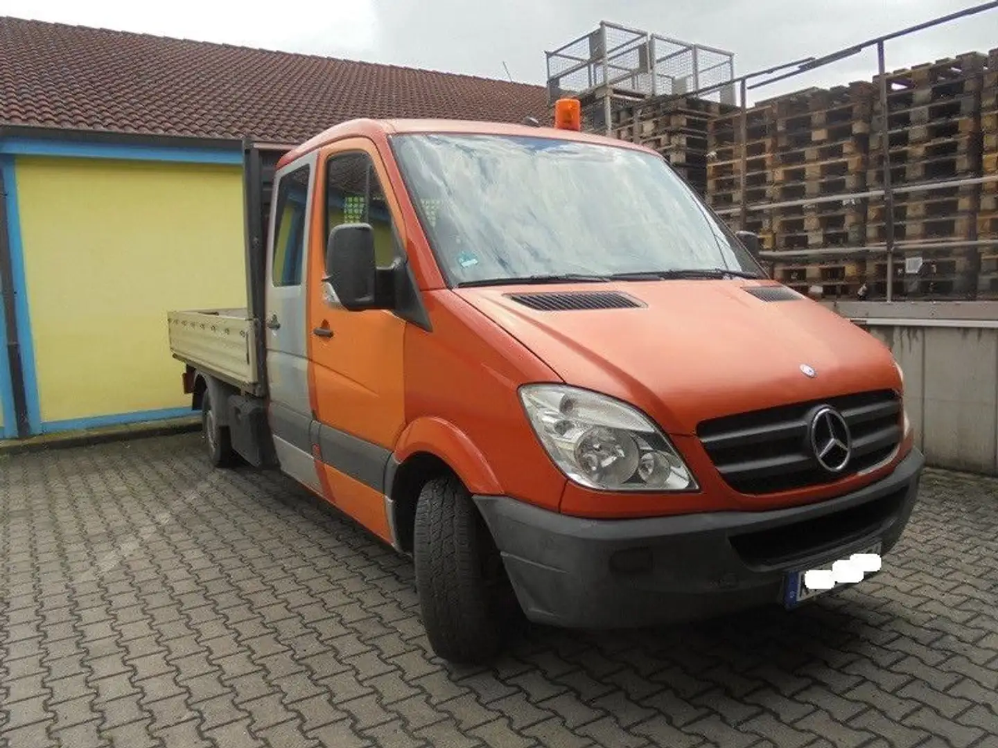 Mercedes-Benz Sprinter II Pritsche/DoppelKabine313CDI;ROSTFREI Naranja - 2