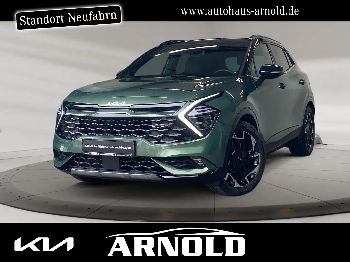 Kia Sportage Sportage 1.6 T-GDI AWD GT-Line Memory 360° Leder Green - 1
