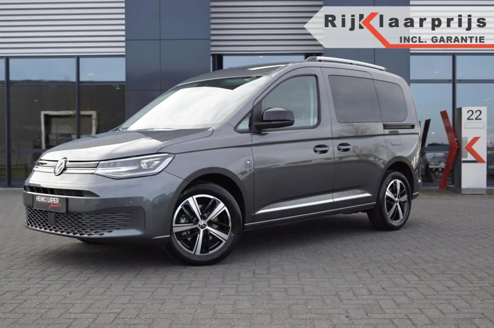 Volkswagen Caddy 1.5 TSI DSG Style / LED /  Virtual cockpit / Camer Grijs - 1