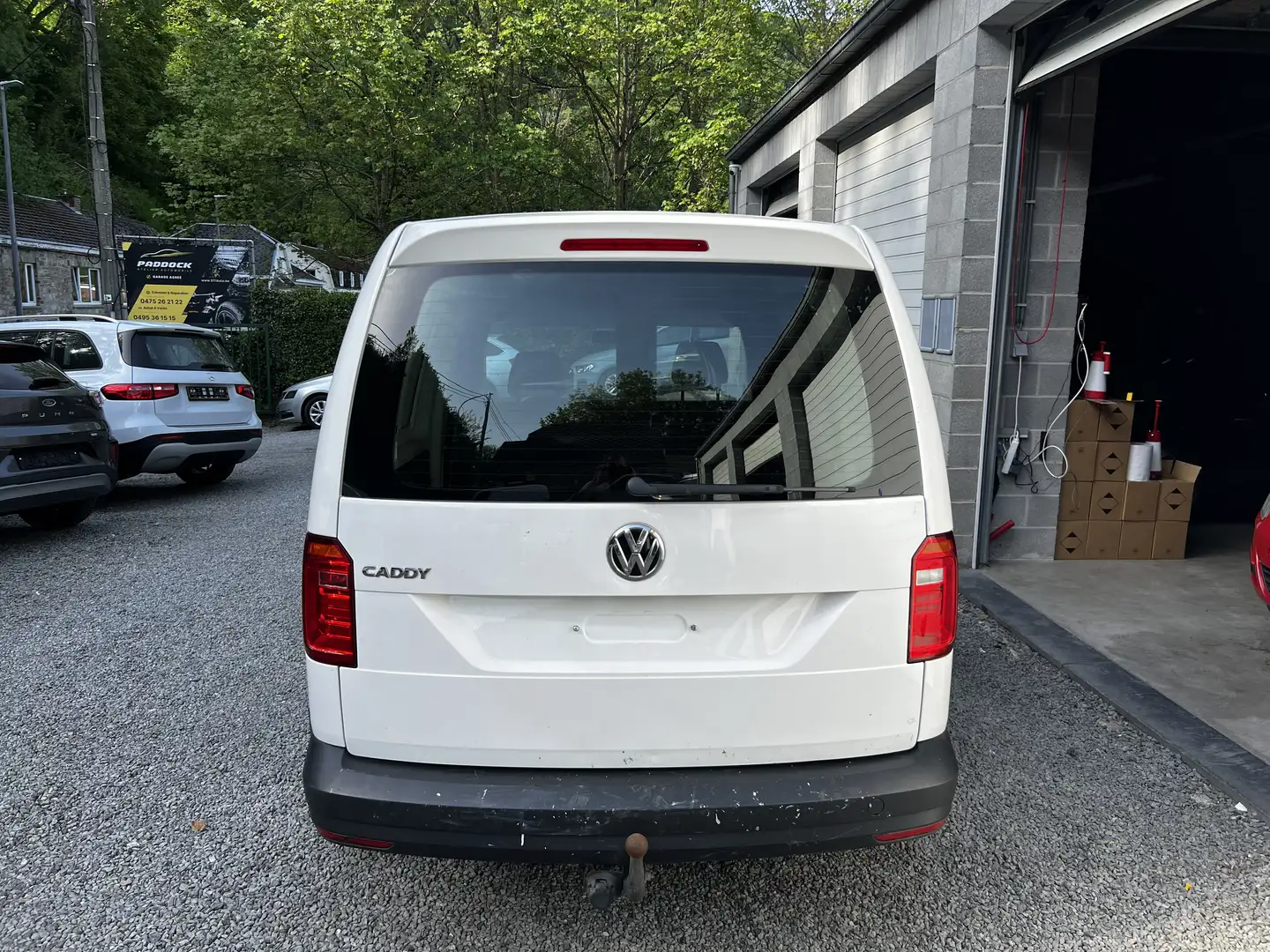 Volkswagen Caddy 20 TDI 105cv - Fourgon utilitaire - TVAC Blanc - 2